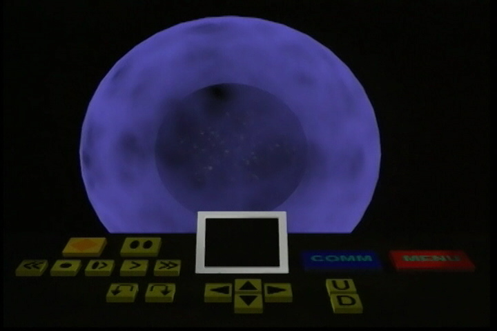 After starting the program, the player witnesses the big bang itself
